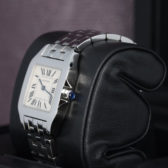 Cartier Santos Demoiselle, Off-White Roman Dial - Steel on Bracelet, W25065Z5 - Picture 3 of 10